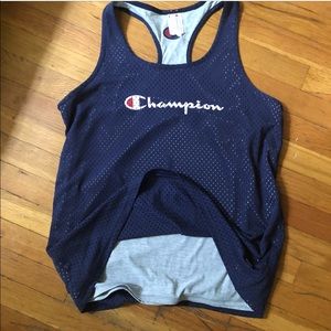 Champion Reversible Mesh Racer Back Tank